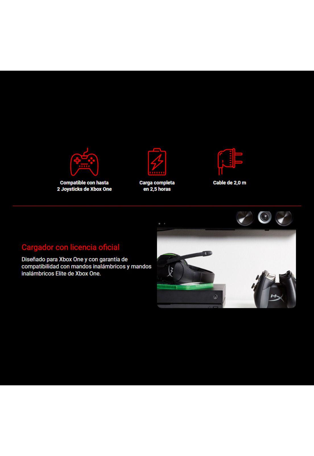 Cargador Hyperx Chargeplay Duo para controles Xbox One-2