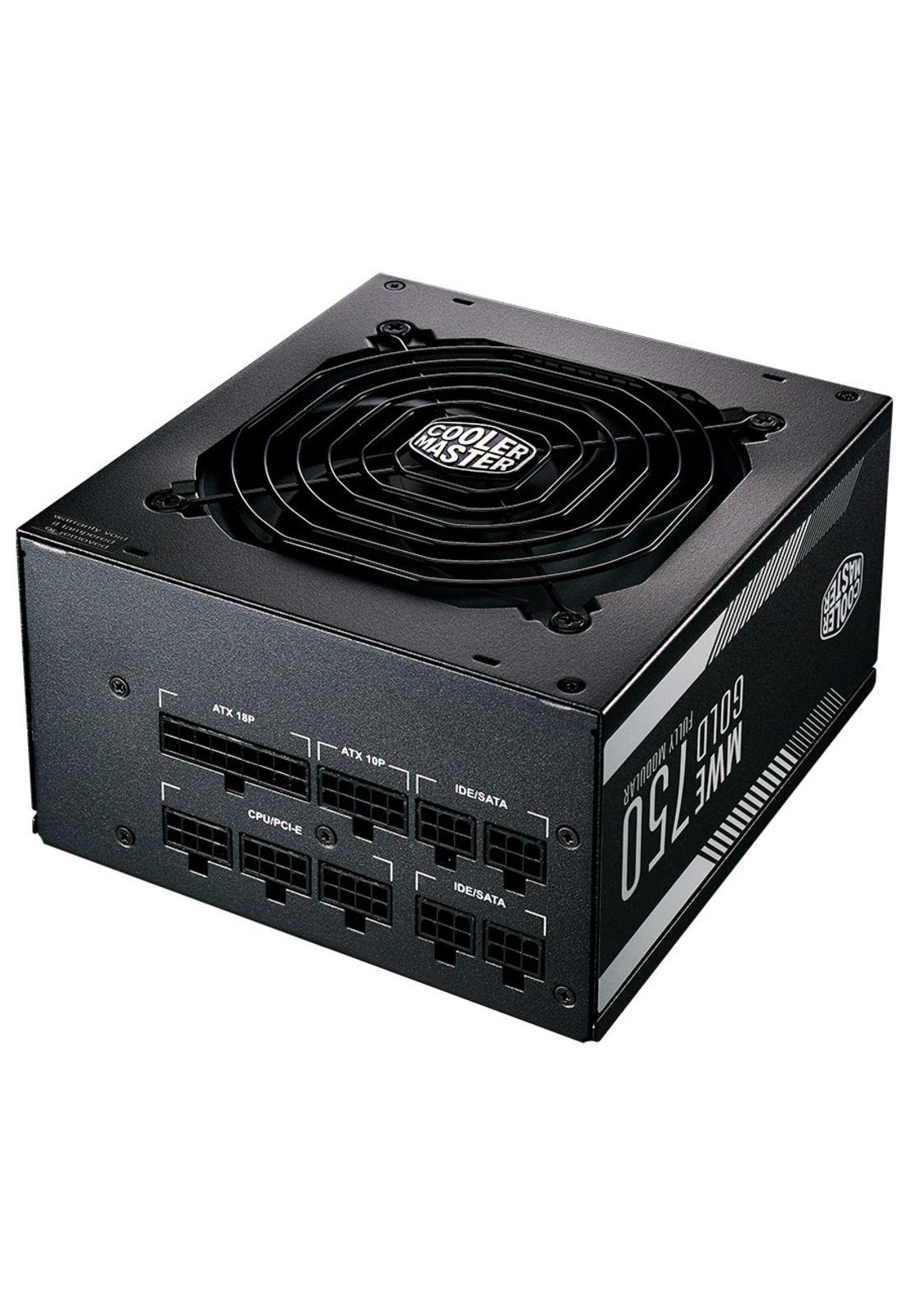 Fuente De Poder Cooler Master MWE Gold 750w Full Modular 80Plus-0