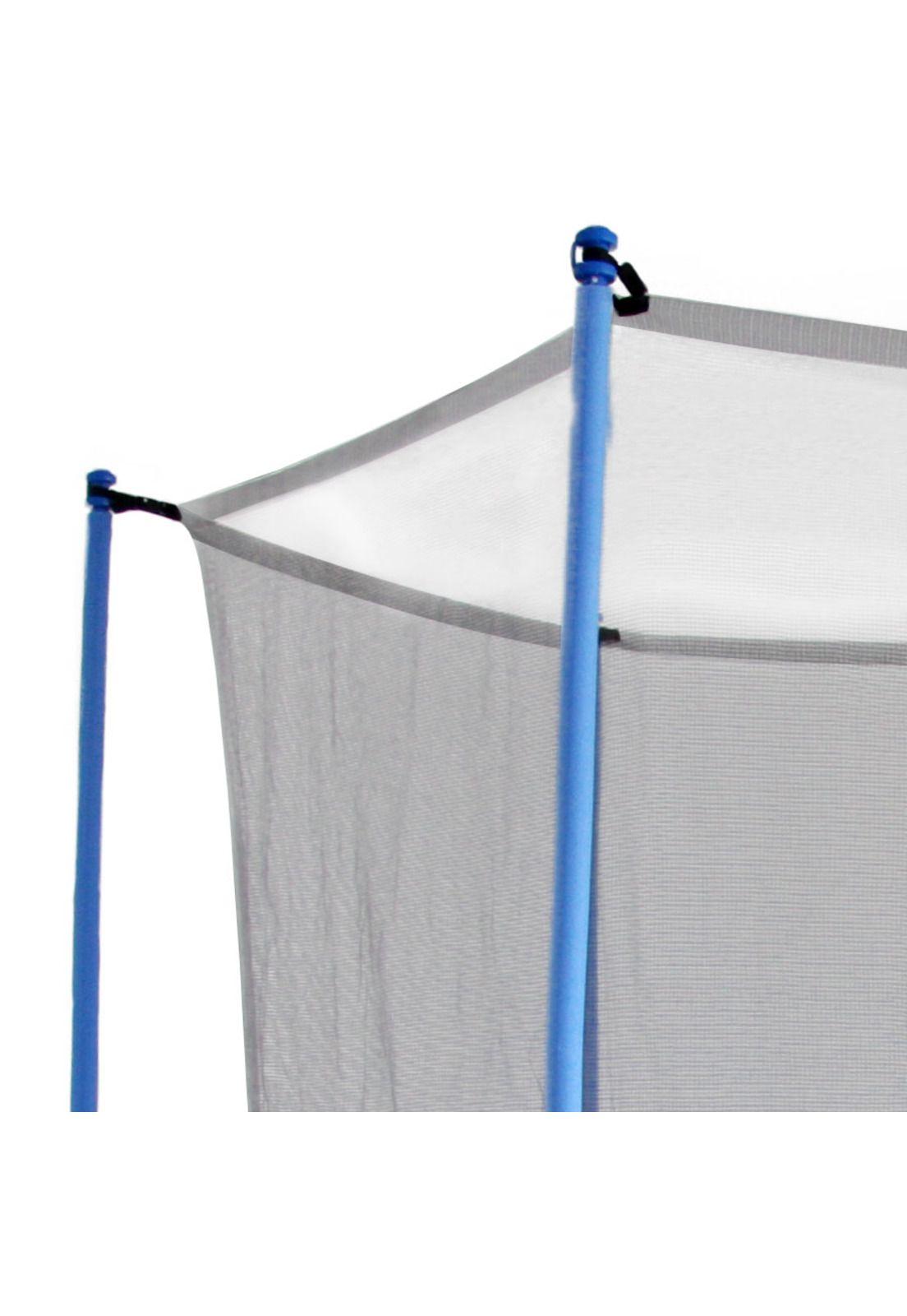 Cama Elástica 8ft 2.44Mts Con Malla de Protección y Escalera-1