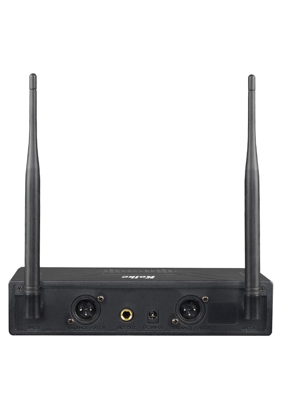 Set de 2 Micrófonos UHF Inalámbricos con Receptor XLR y MIX-2