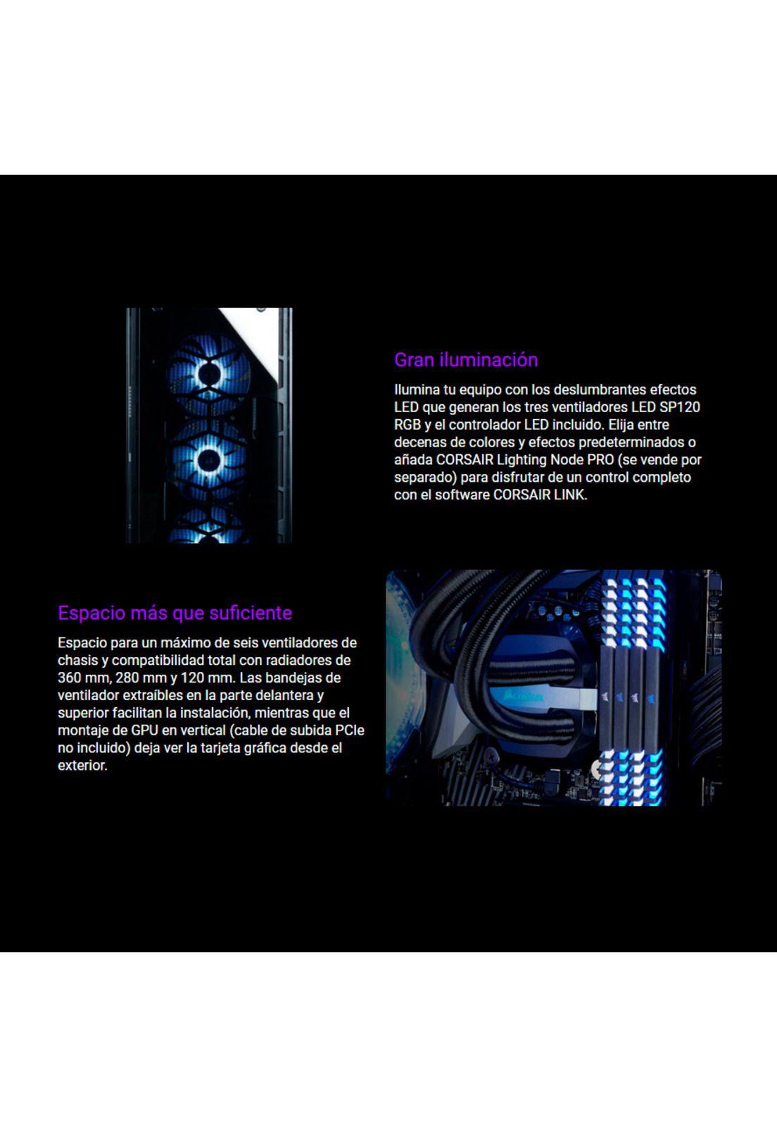 Gabinete Gamer Corsair Crystal Series 570X RGB Mid Tower-3
