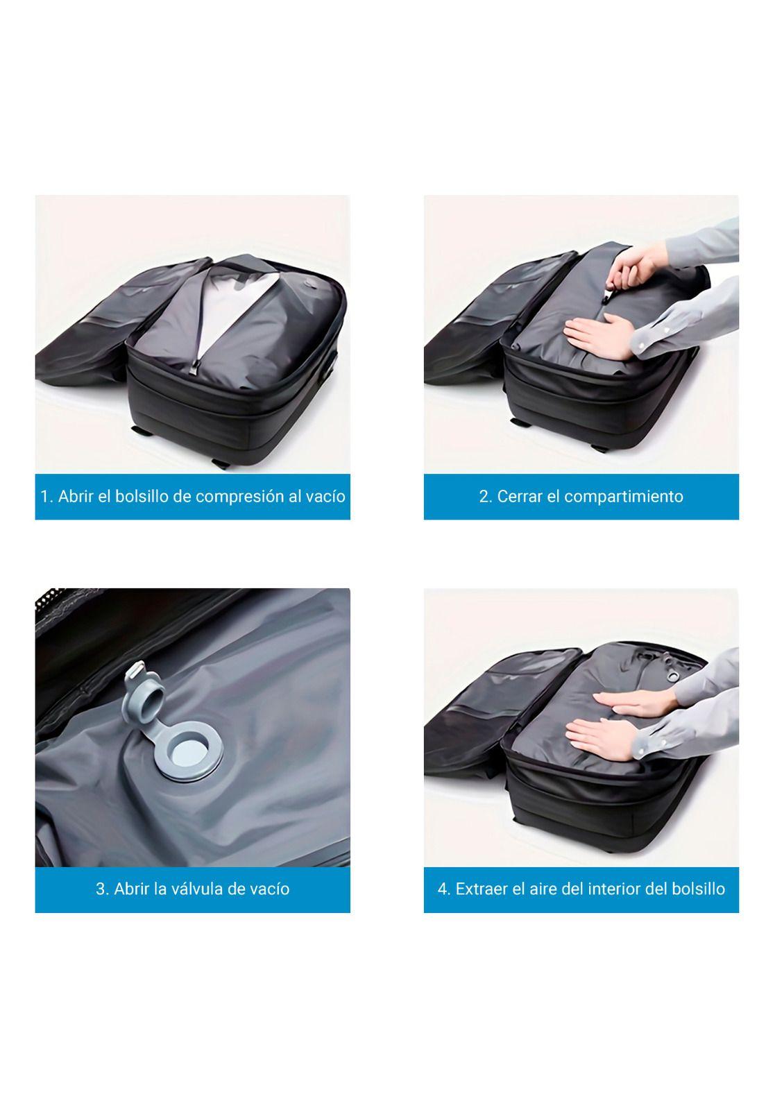 Mochila de Viaje Kolke Compresión y Bomba al Vacío Incluida-3
