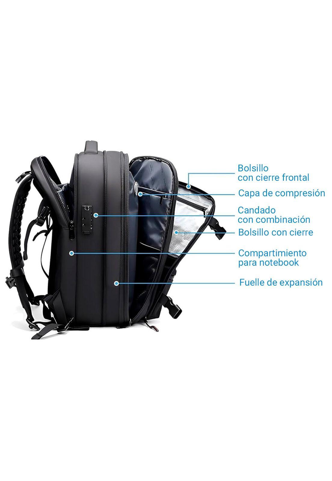 Mochila de Viaje Kolke Compresión y Bomba al Vacío Incluida-6