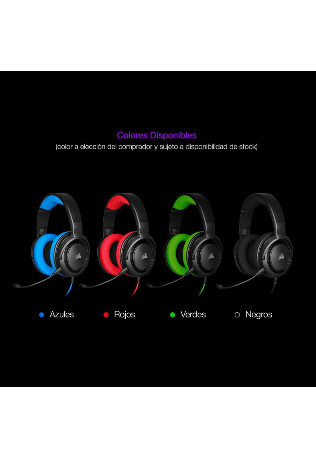 Audifonos Gamer Corsair Hs35 Pc, Xbox One, Ps4, Switch-5