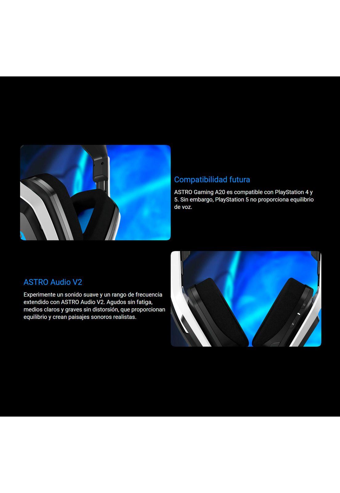 Audifonos Gamer Inalambricos Astro A20 Para PS4/PS5-3