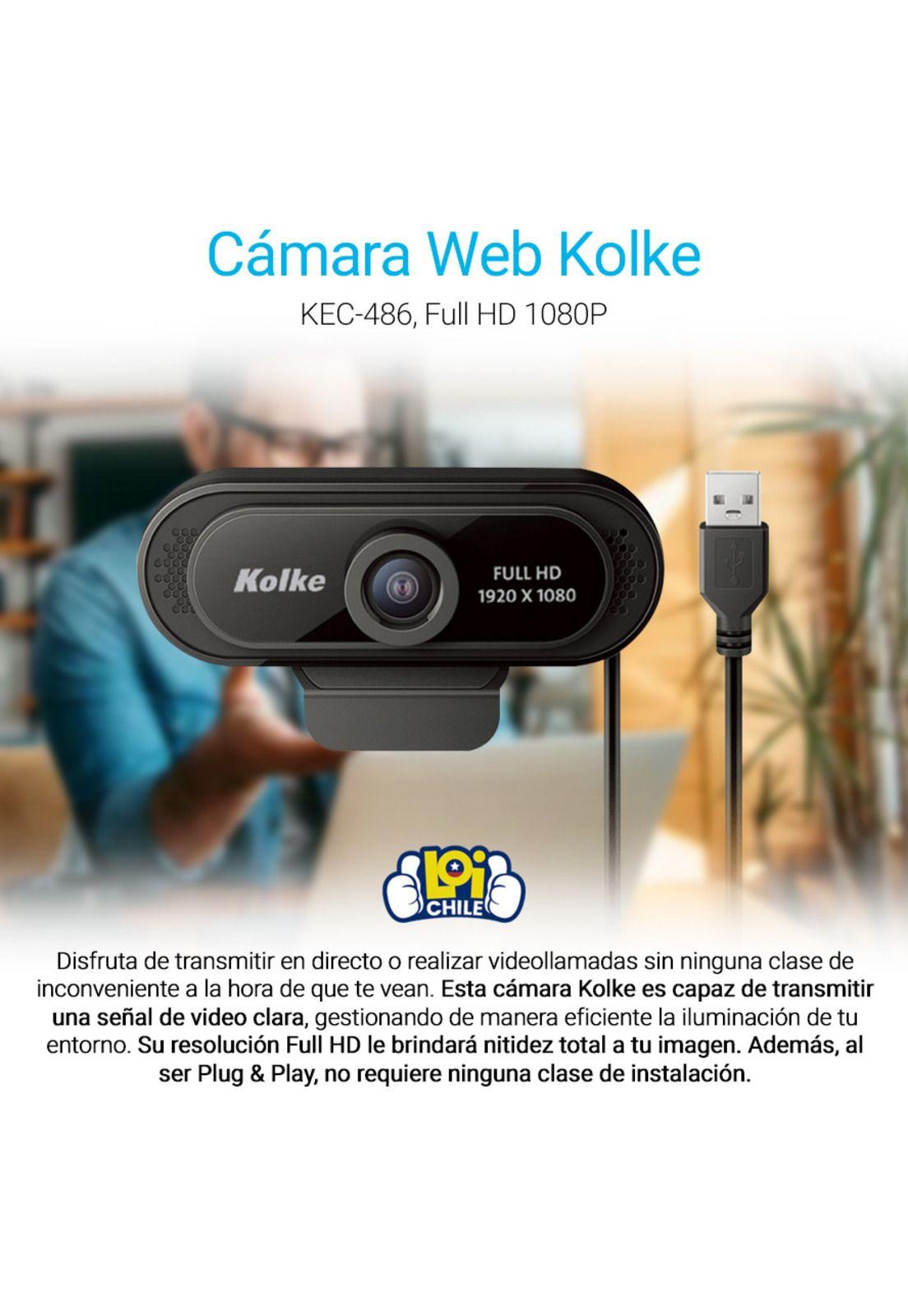 Camara Web Kolke 1080p FHD Kec-486-1