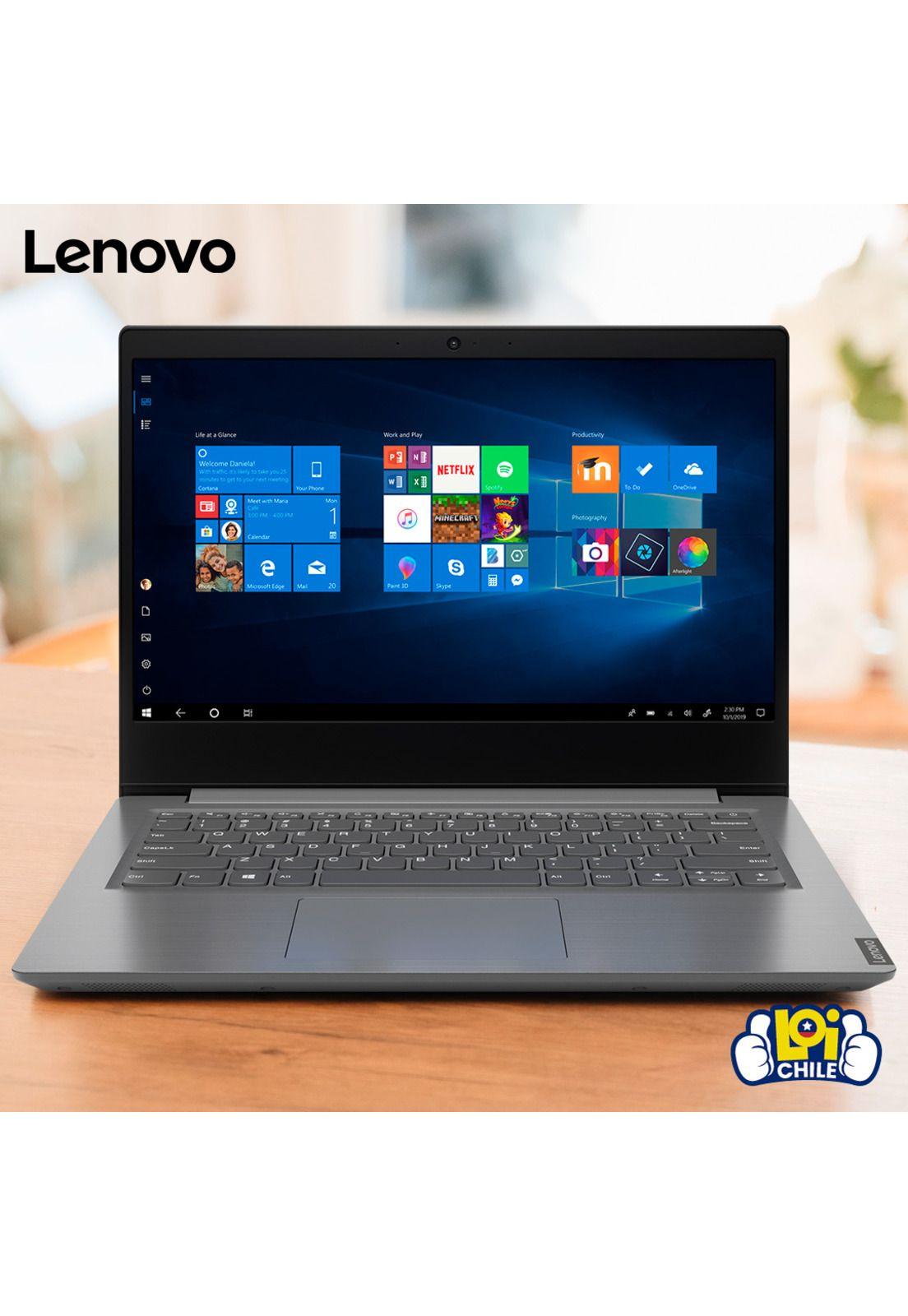 Notebook Lenovo V14 i3 4GB 256GB SSD W10 Teclado Español-4