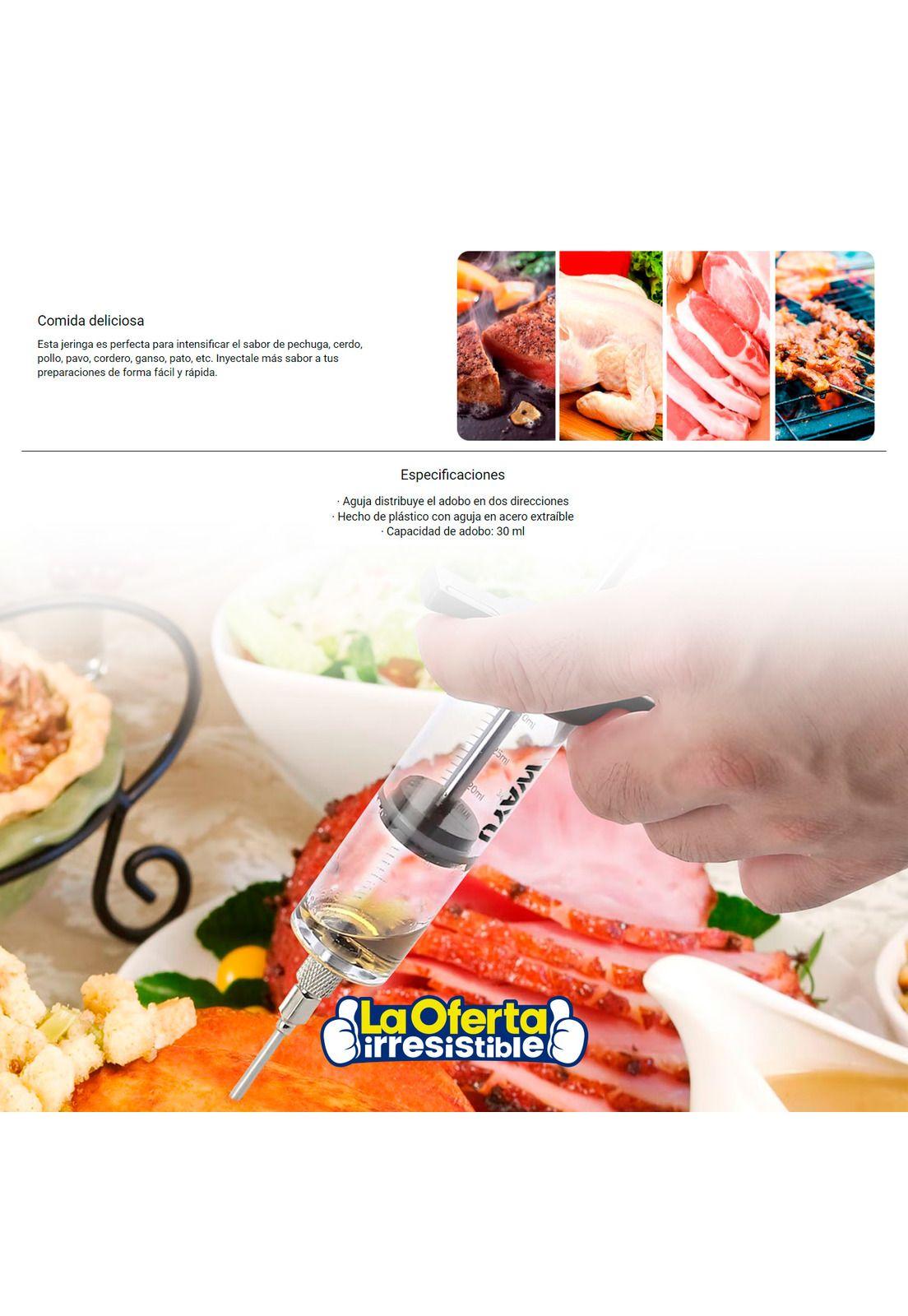 Jeringa para Pollos Carnes Cocina Repostería Wayu -2