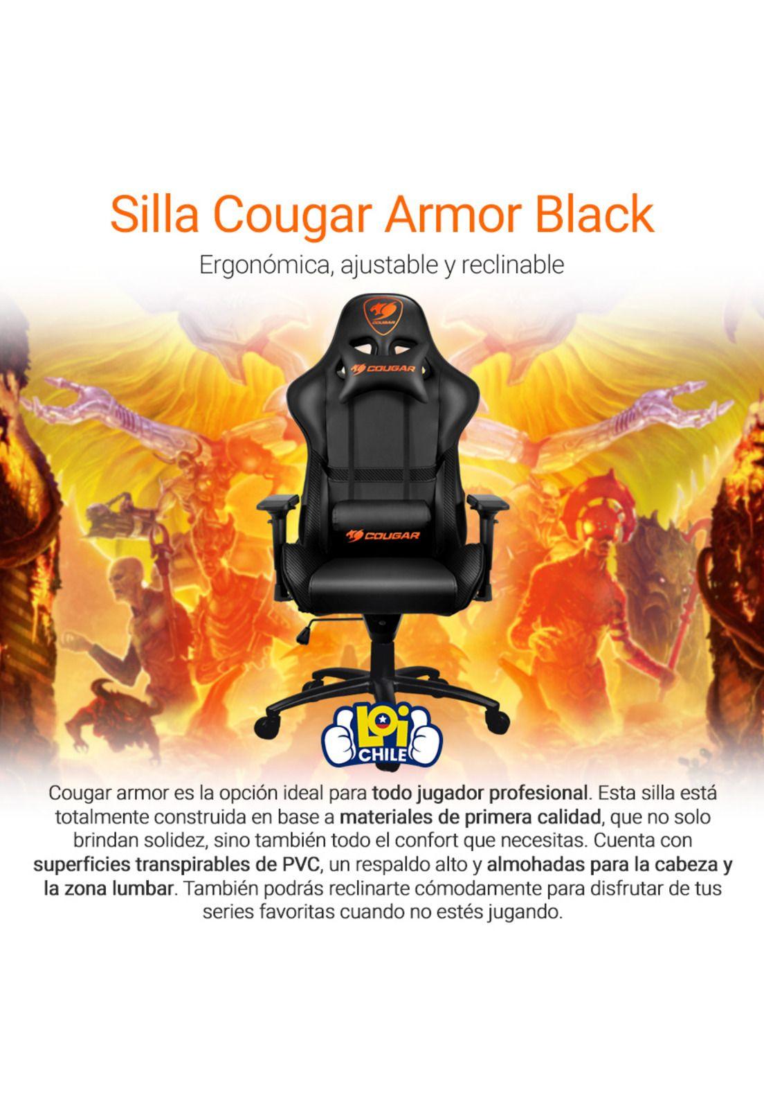 Silla Gamer Cougar Armor Black-1