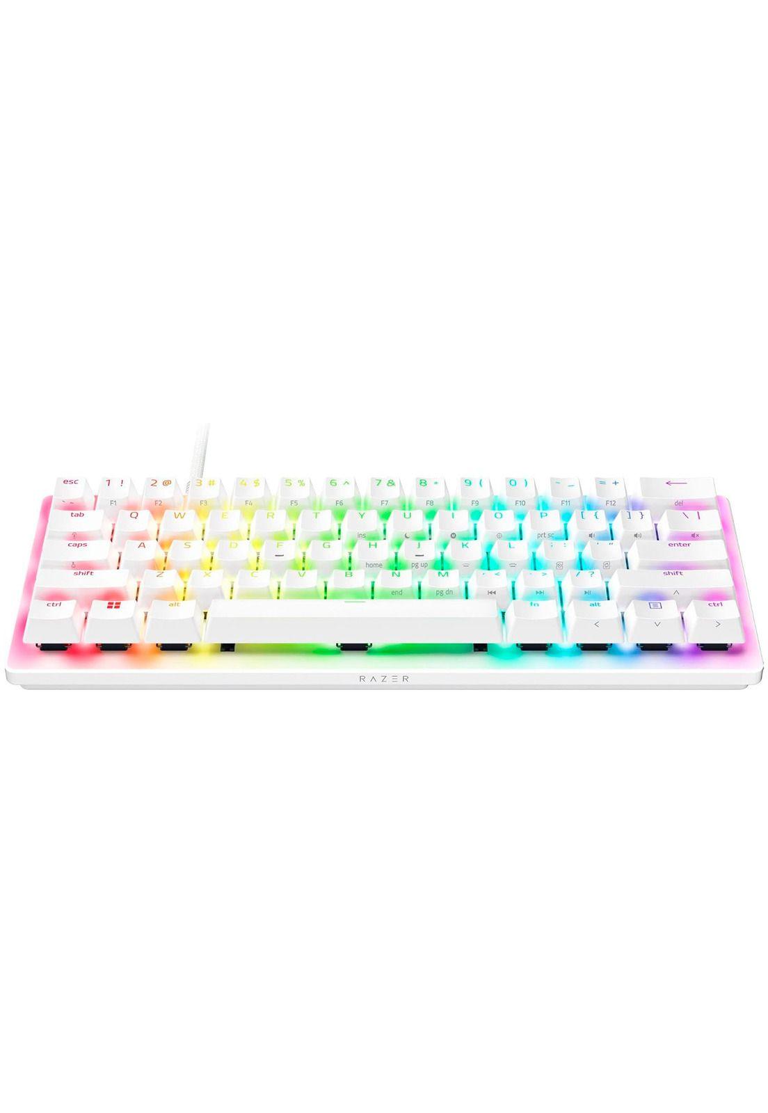 Teclado Gamer Razer Huntsman V3 Pro Mini White Inglés-2