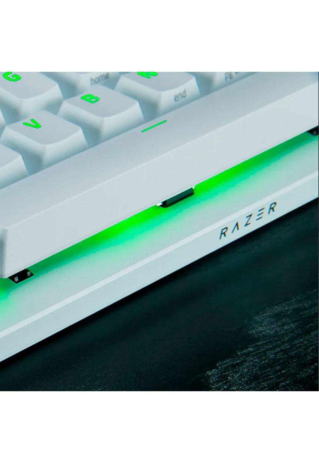 Teclado Gamer Razer Huntsman V3 Pro Mini White Inglés-3