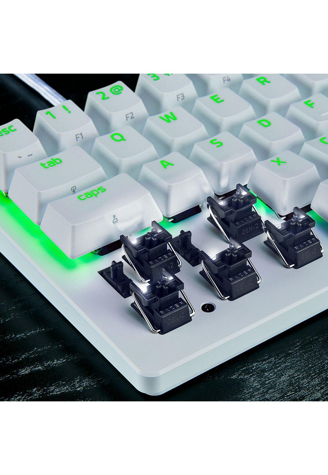 Teclado Gamer Razer Huntsman V3 Pro Mini White Inglés-5