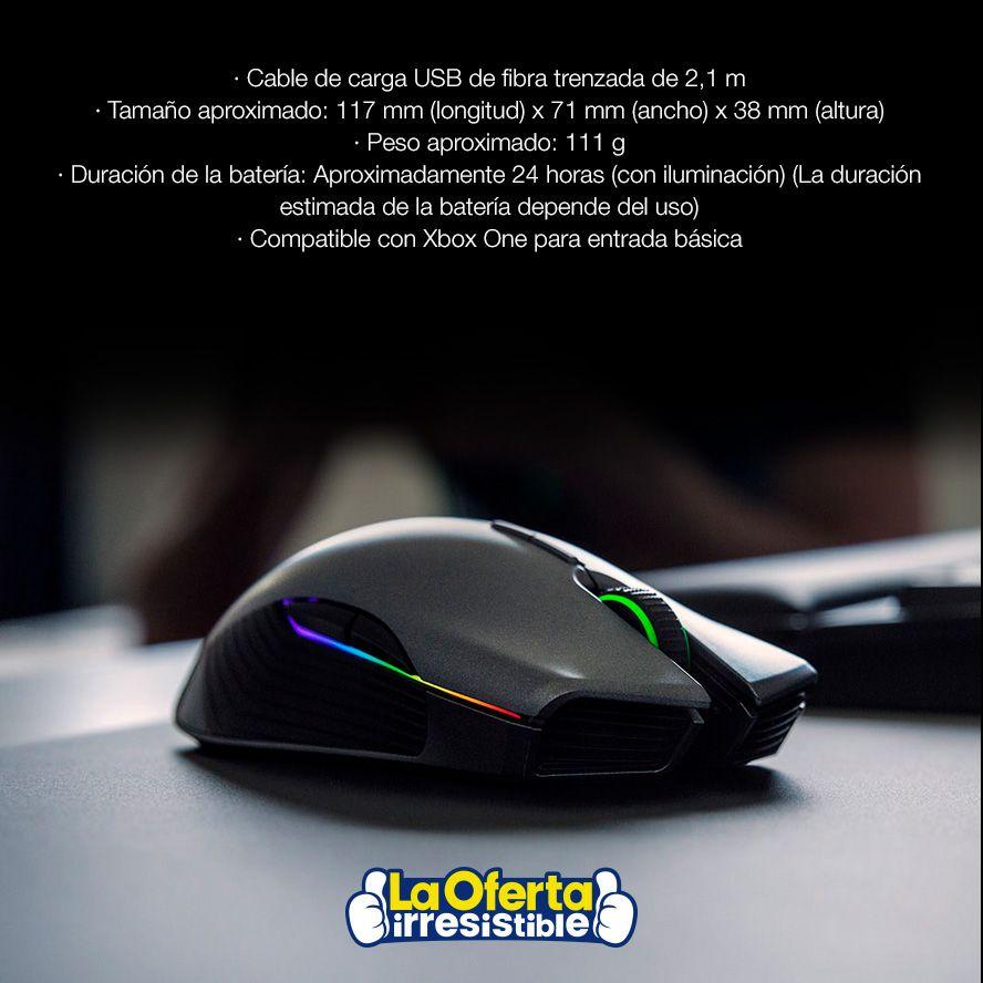 Mouse Gamer Razer Lancehead Inalámbrico Ambidiestro Chroma 16,000 DPI-4