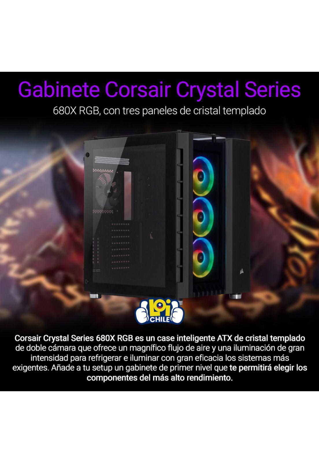 Gabinete Gamer Corsair Crystal Series 680x RGB-1