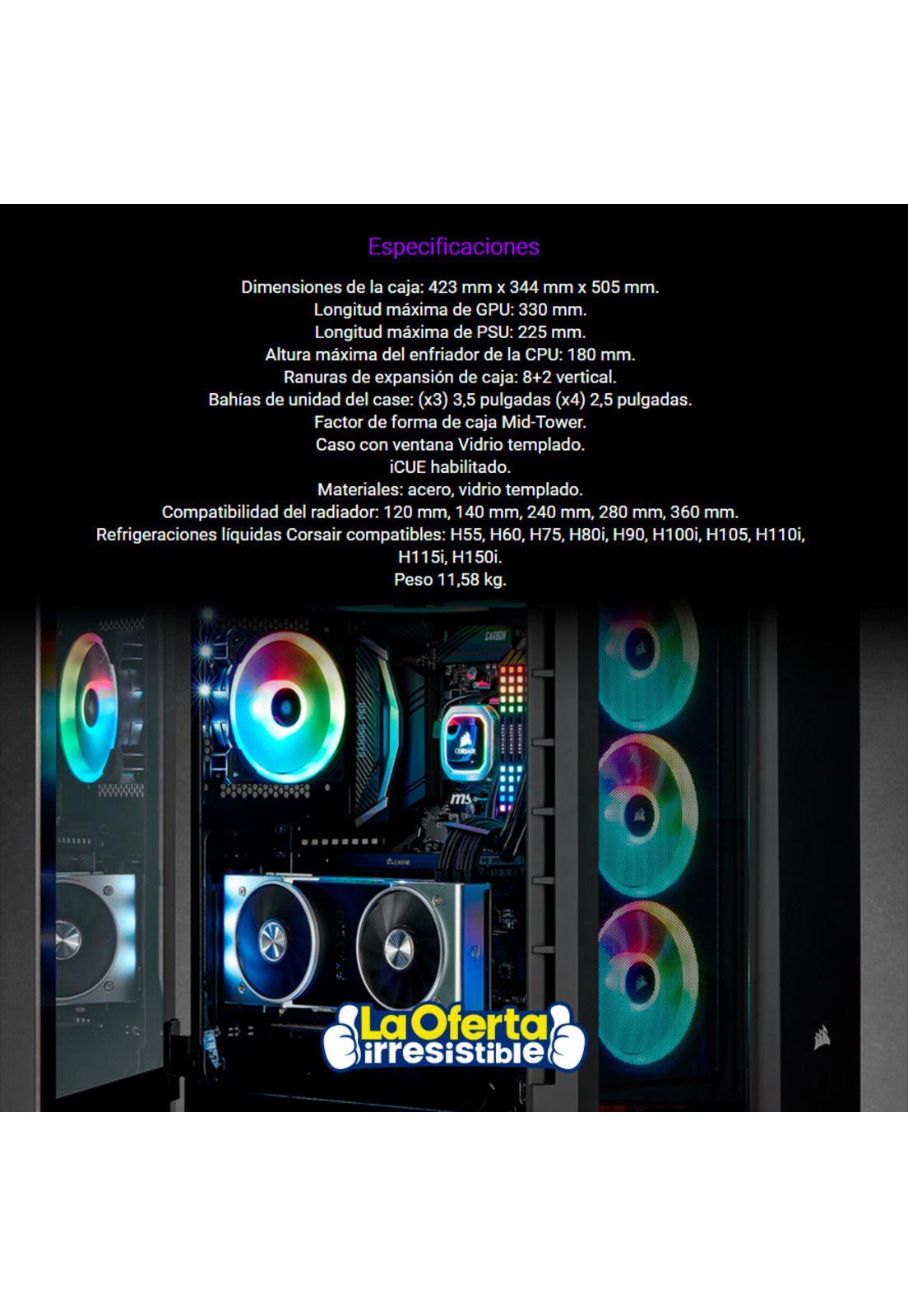 Gabinete Gamer Corsair Crystal Series 680x RGB-4