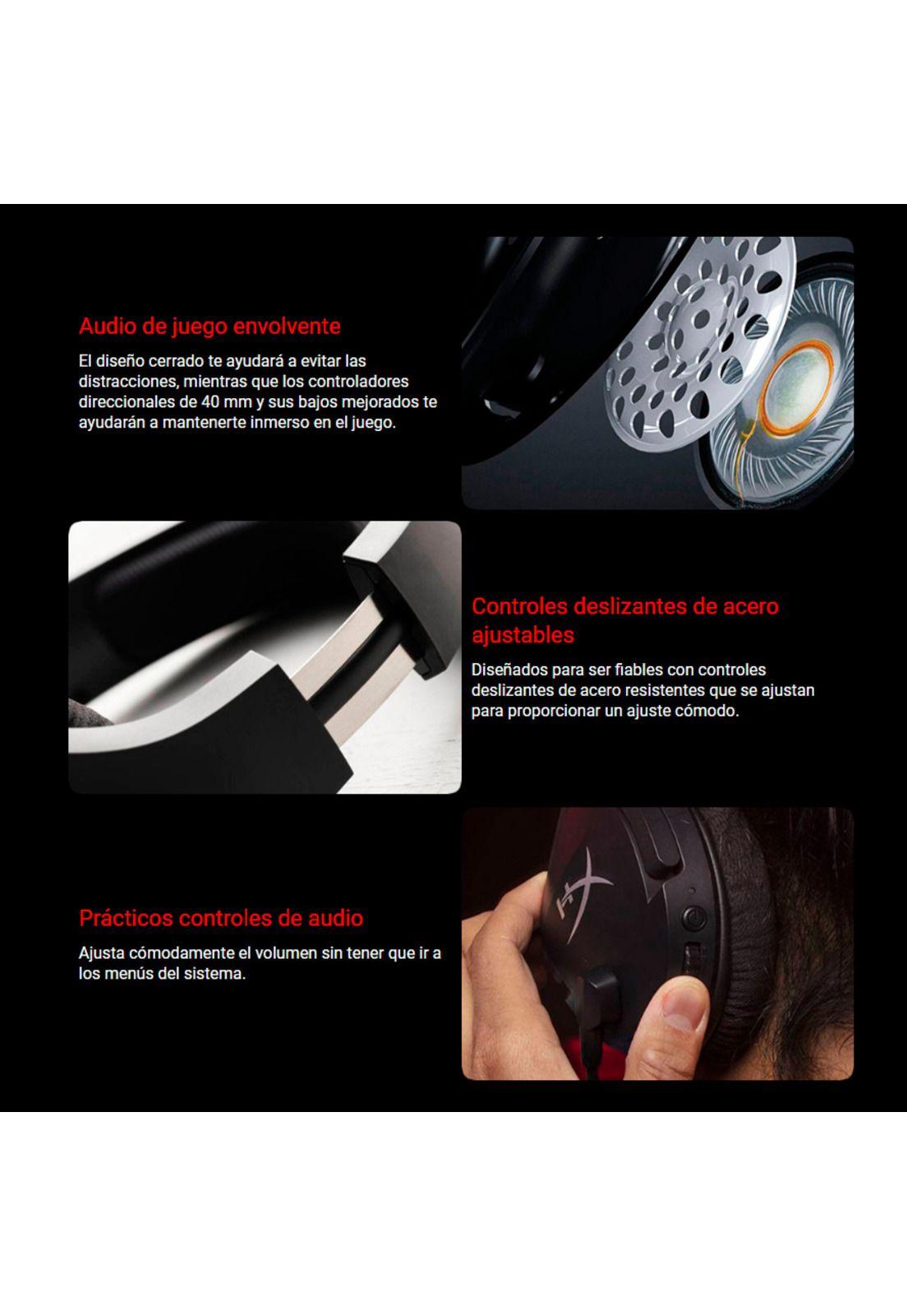 Audífonos Gamer Inalámbricos HyperX Cloud Stinger Core-3