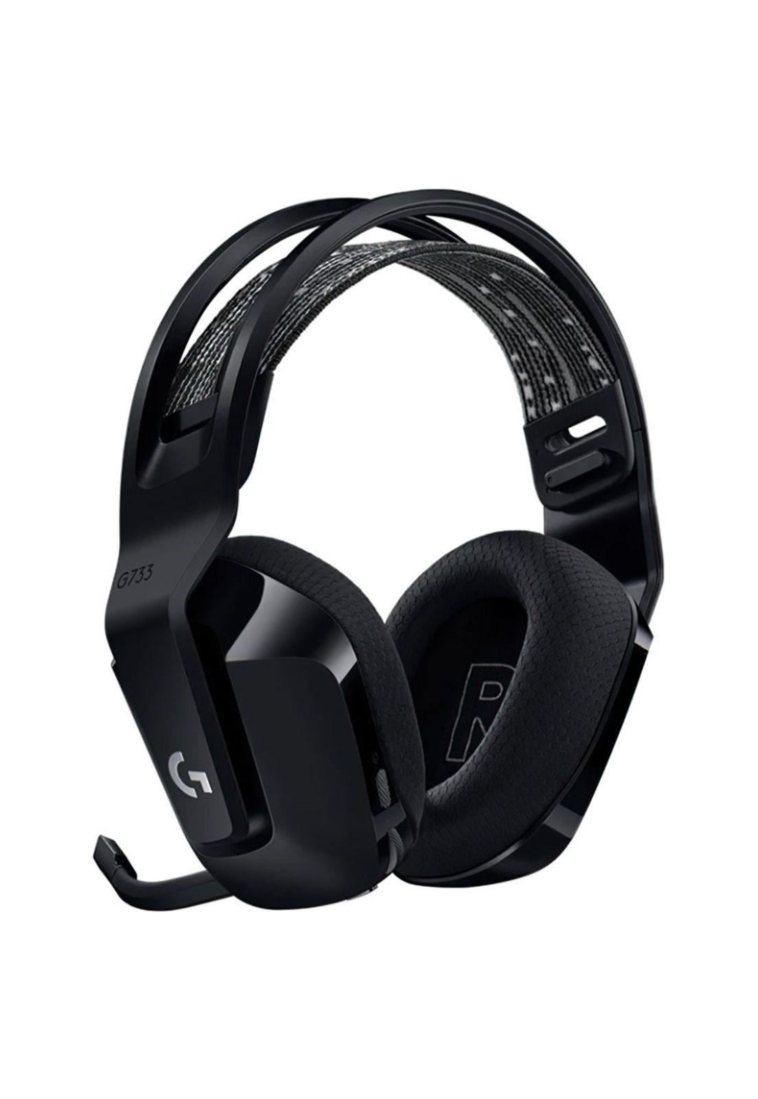 Audífonos Gamer Logitech G733 Lightspeed Wireless RGB Negro-2