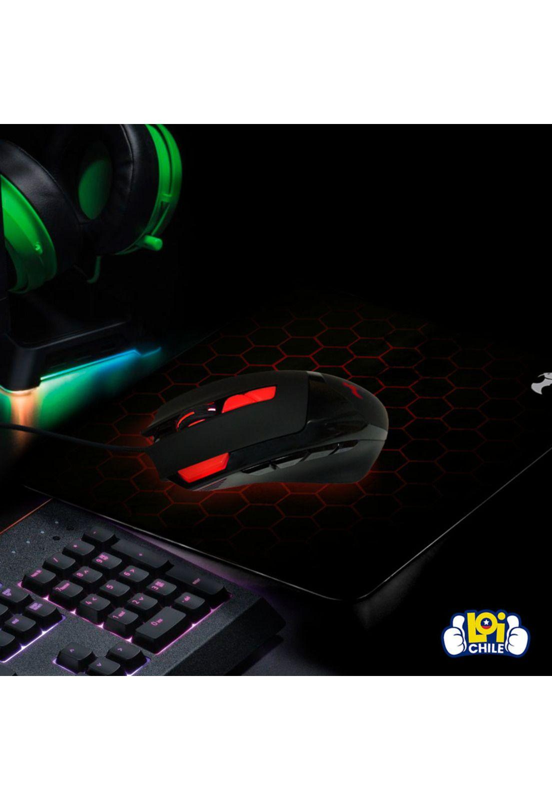 Kit Gamer Kolke Scorpion mouse + pad mouse 4000dpi luces-4