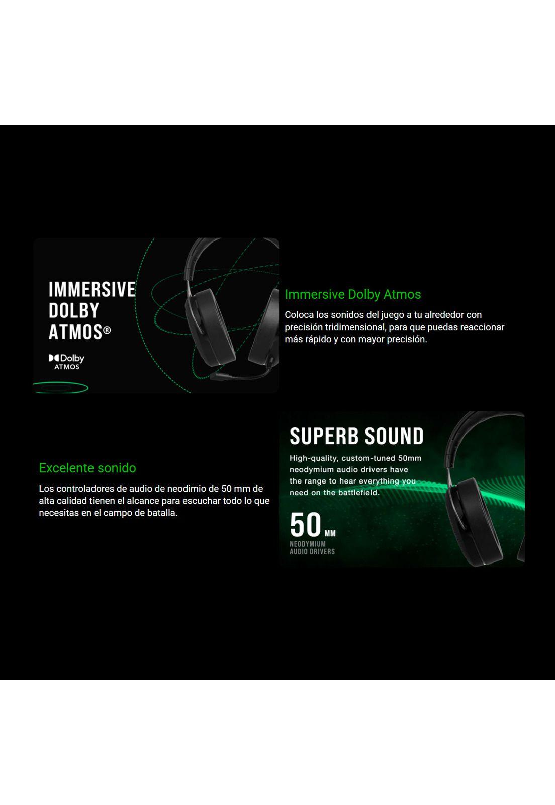 Audifonos Gramer Inalámbricos Corsair HS75 Para Xbox-3