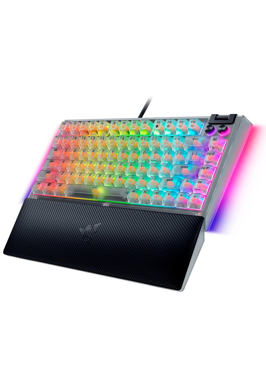 Teclado Gamer Razer Blackwidow V4 75% Switch Orange Phantom-2