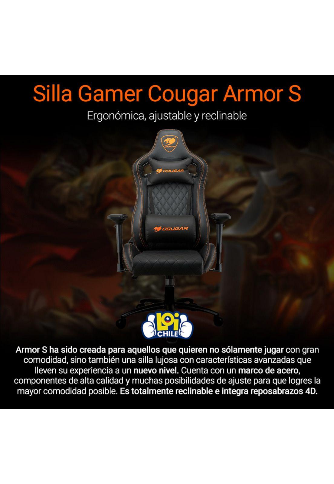 Silla Gamer Cougar Armor S Black-1
