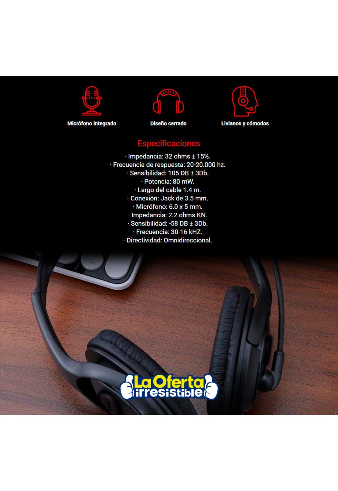 Audifono Gamer GTC HSG-600-2