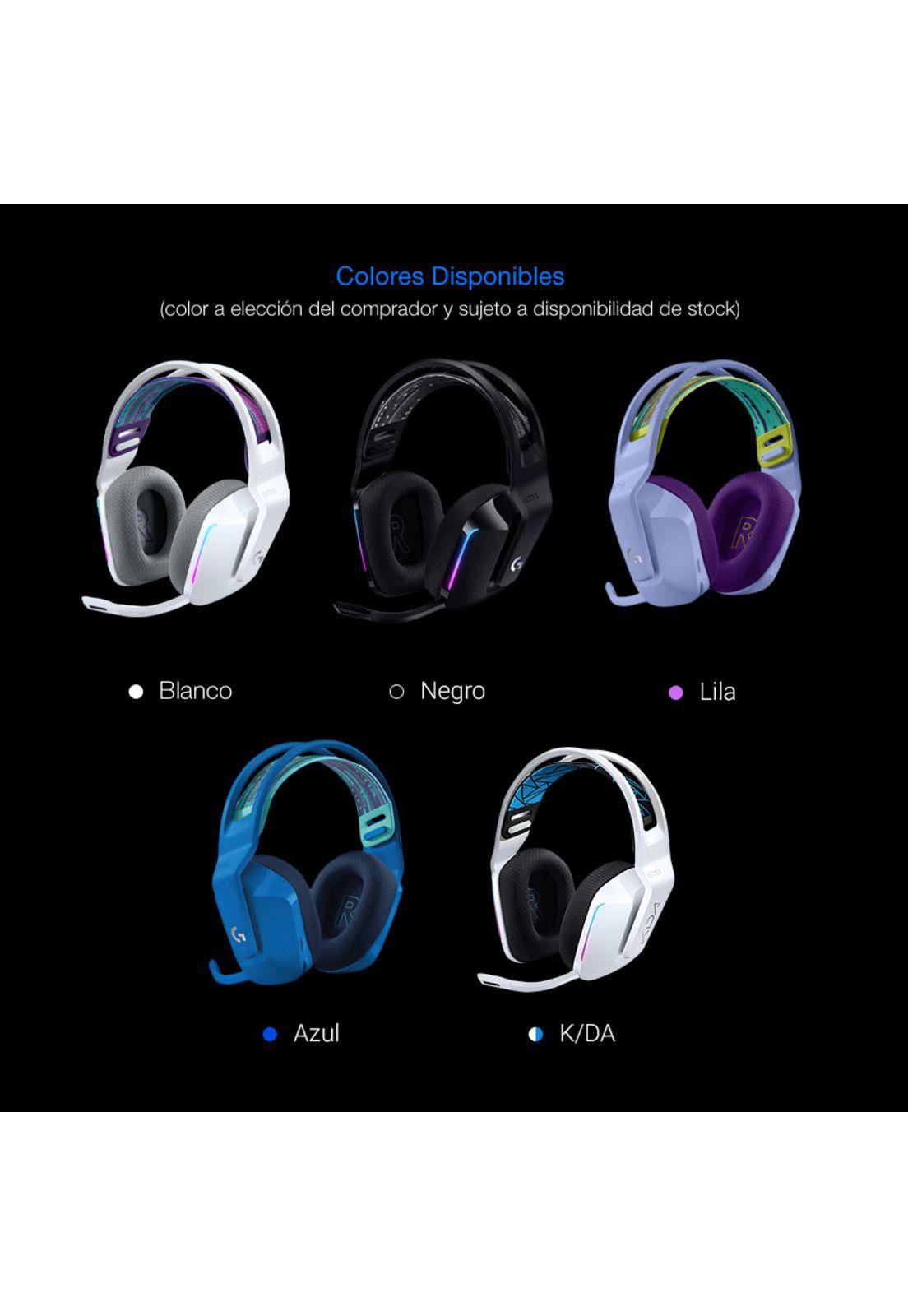 Audífonos Gamer Logitech G733 KDA-2