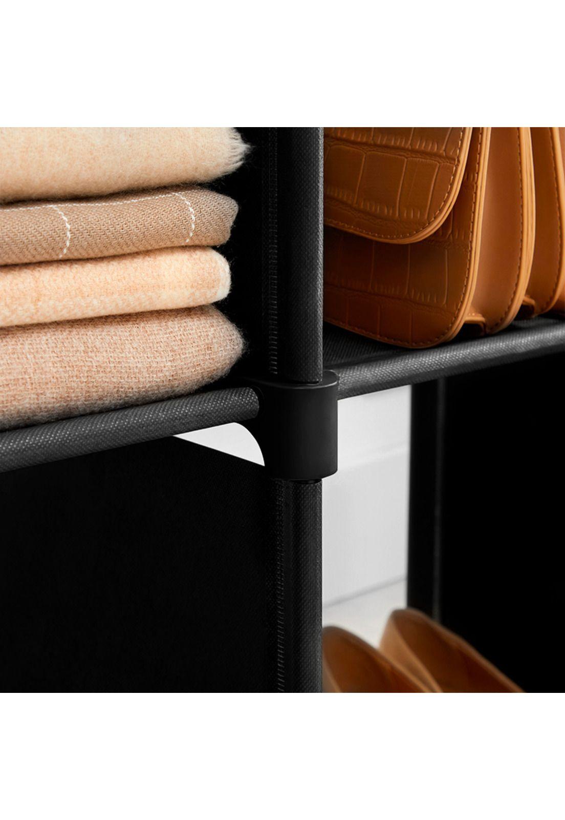 Estantería Multiuso DecoTeam 12 Compartimientos 130x42x170-3