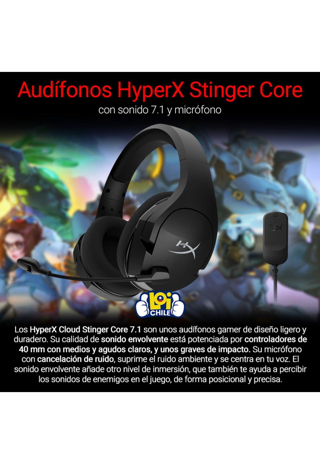 Audifonos Gamer Inalámbricos HyperX Cloud Stinger-1