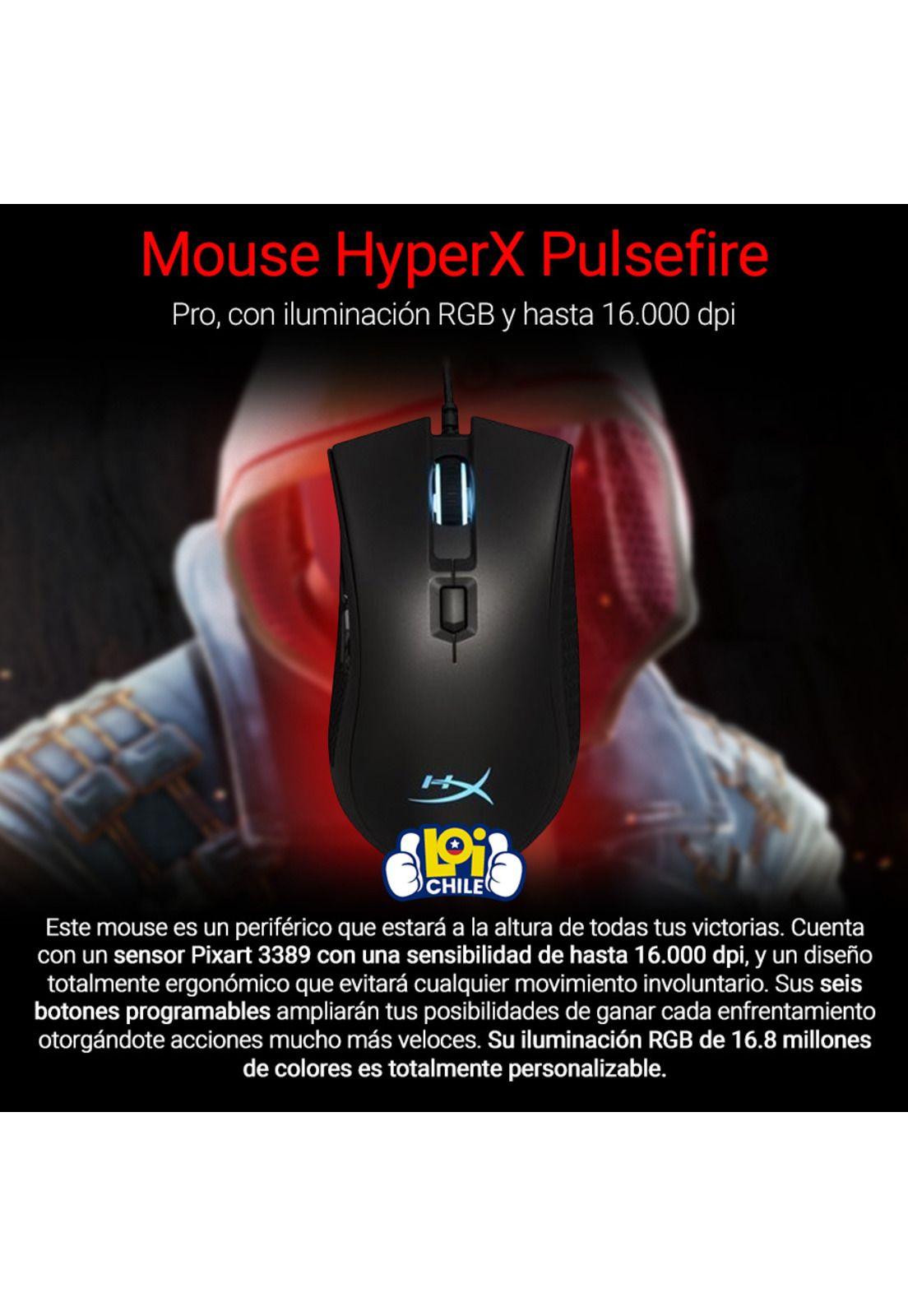 Mouse Gamer HyperX Pulsefire FPS Pro-1