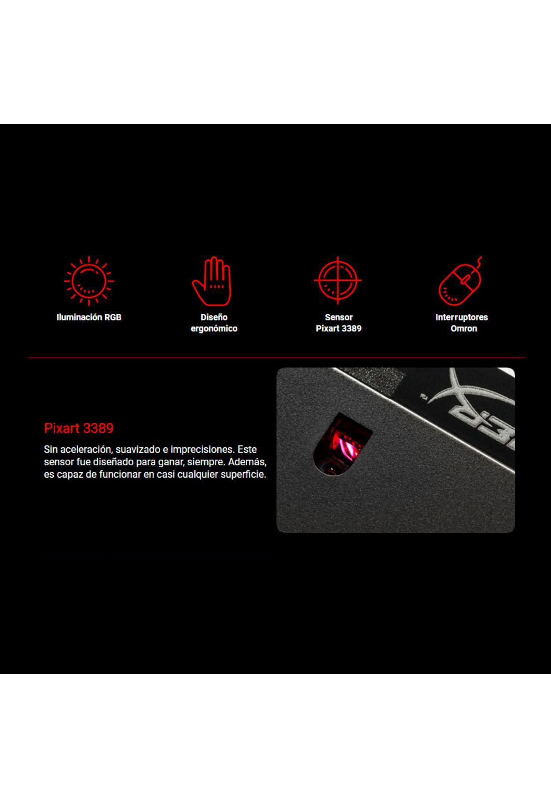 Mouse Gamer HyperX Pulsefire FPS Pro-2