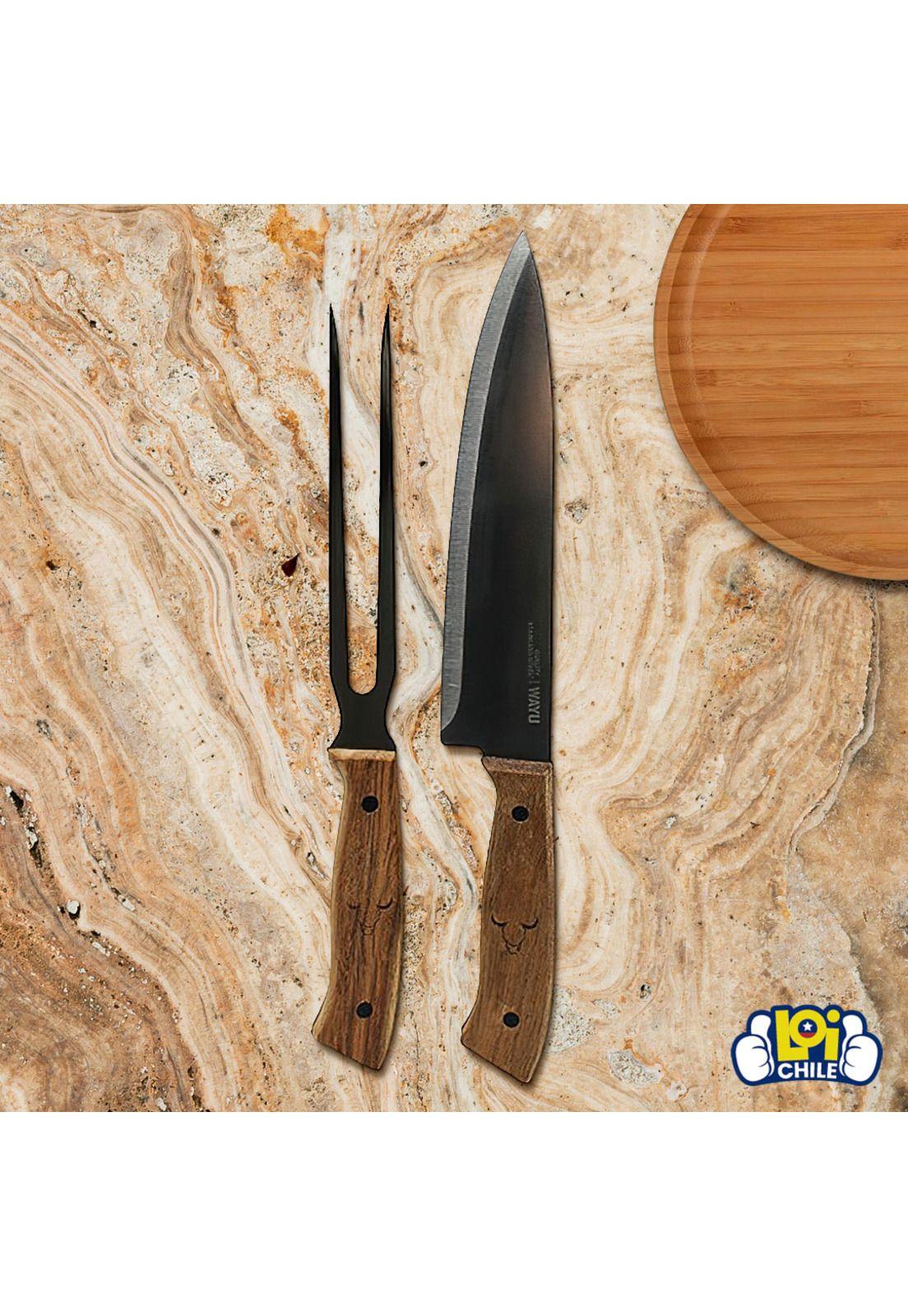 Set Parrillero Cuchillo + Tenedor PRM Wayu-5