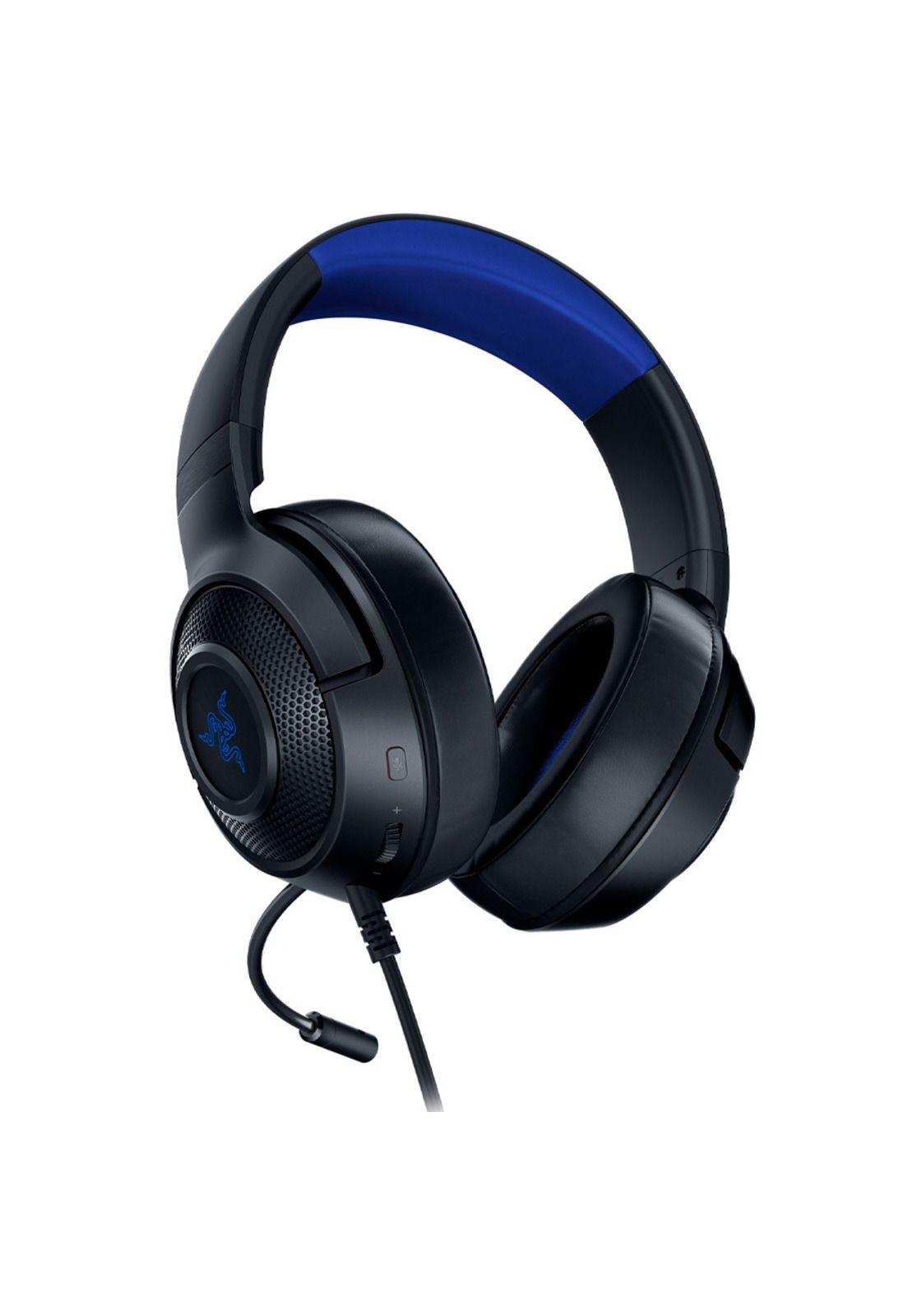 Audífonos Gamer Razer Kraken X para Consola Azul-1