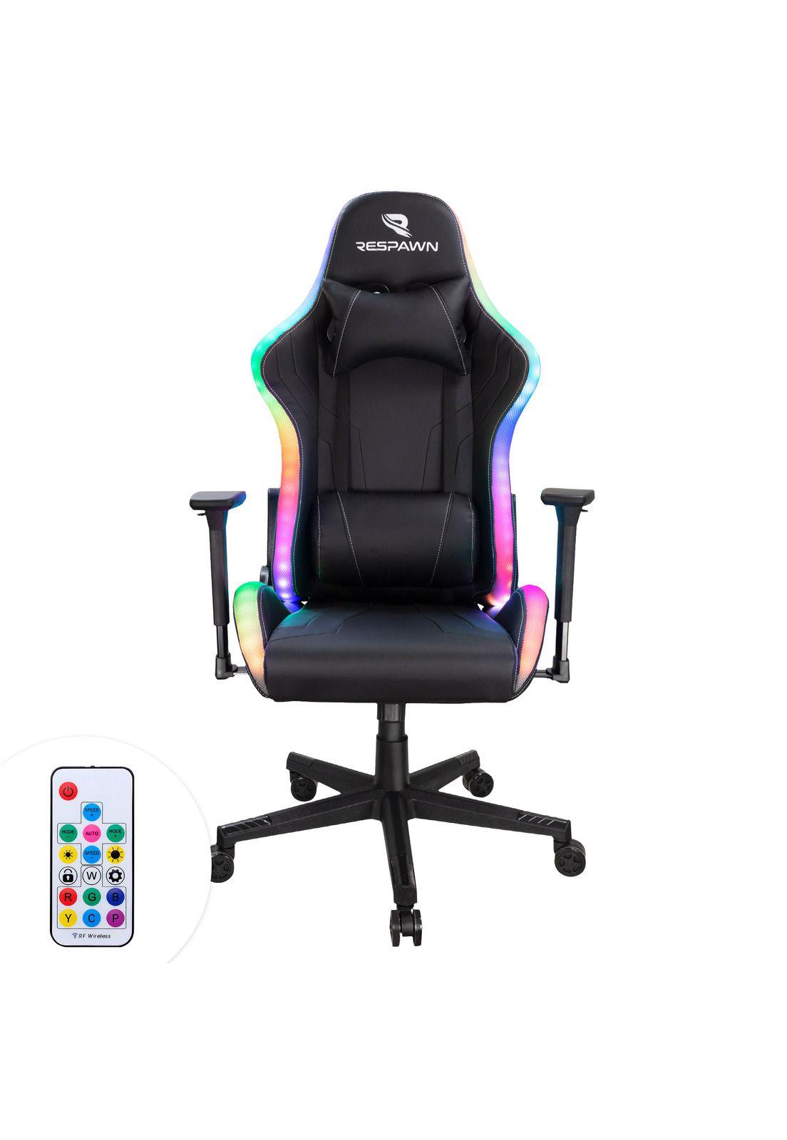 Silla Gamer Respawn 700 Pro RGB Negra Ergonómica Reclinable-0