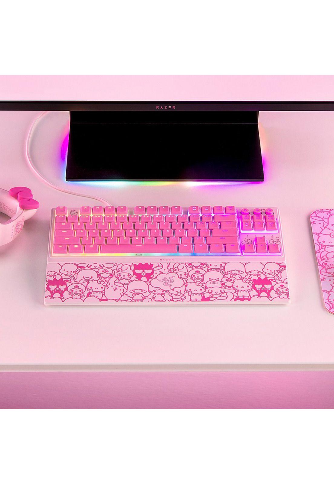 Teclado Gamer Razer Ornata V3 TKL Hello Kitty and Friends-6
