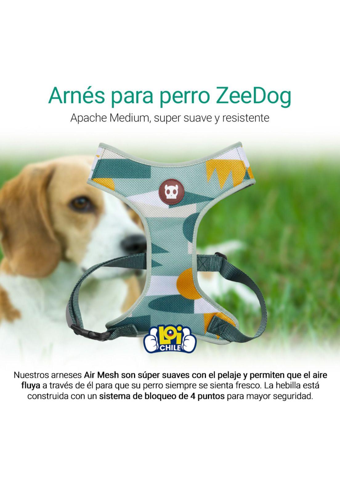 Arnes Para Perro Zeedog Air Mesh Apache Medium-1