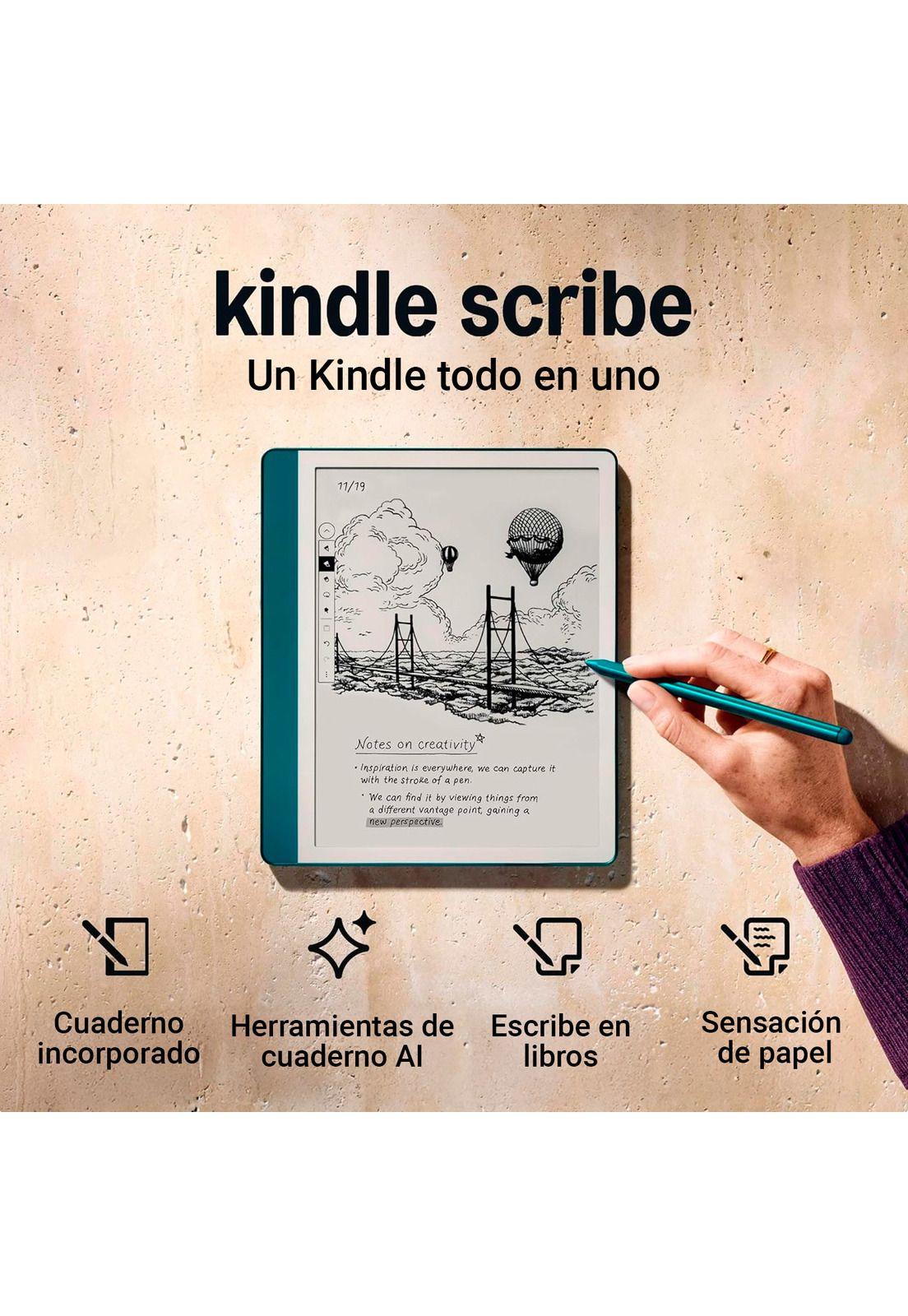 Amazon Kindle Scribe 64GB 2024 Premium Pen Metallic Jade-4