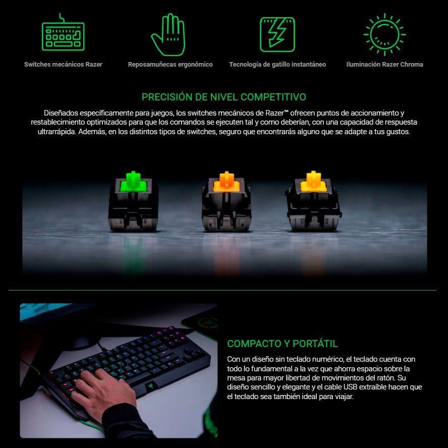 Teclado Razer Blackwidow Tournament Edition Chroma V2-2