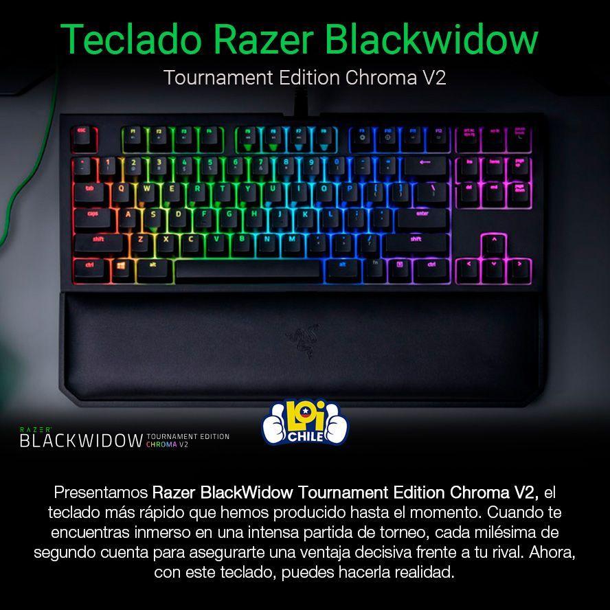 Teclado Razer Blackwidow Tournament Edition Chroma V2-1