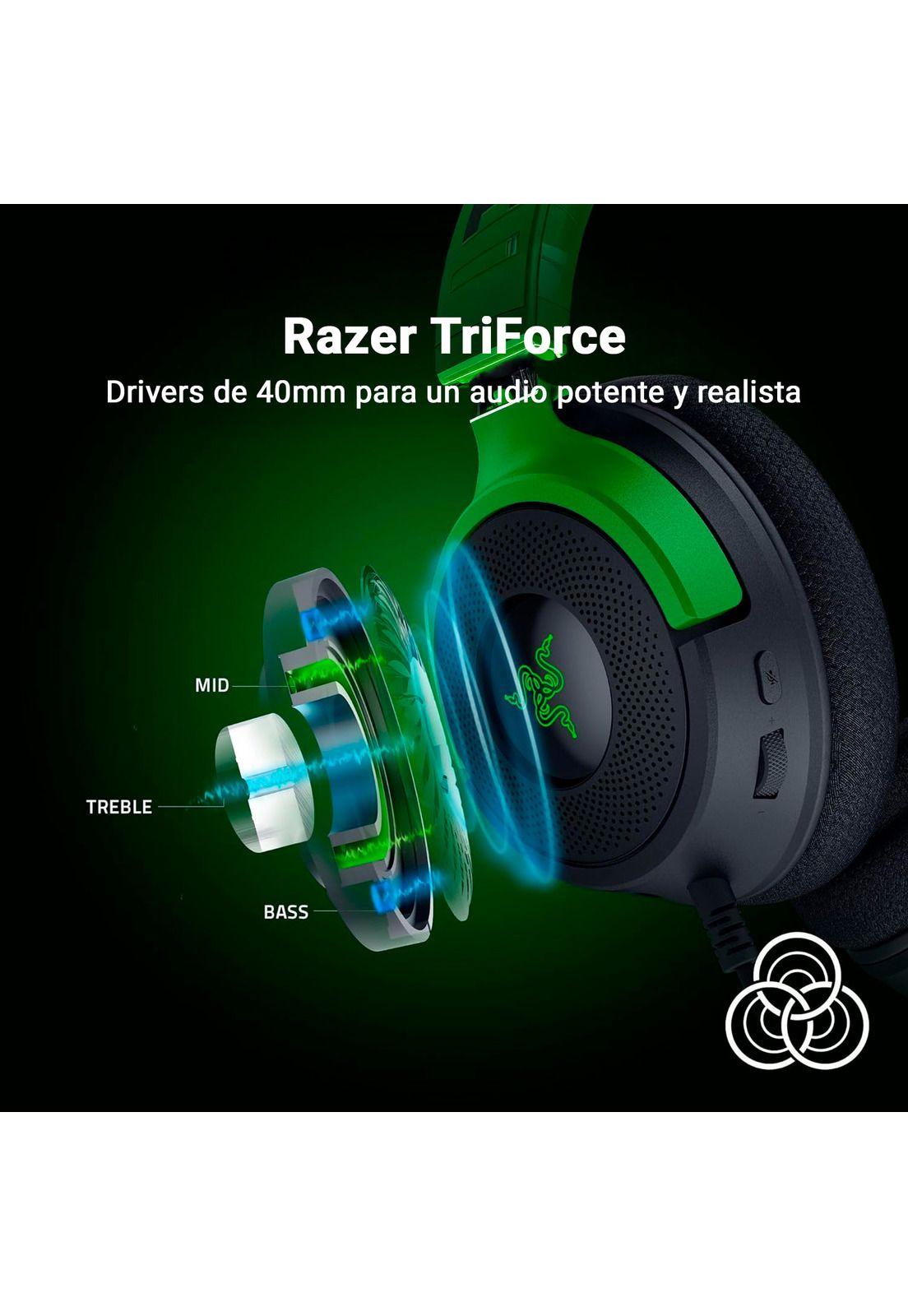 Audífonos Gamer Razer Kraken V4 X Minecraft Edition-4