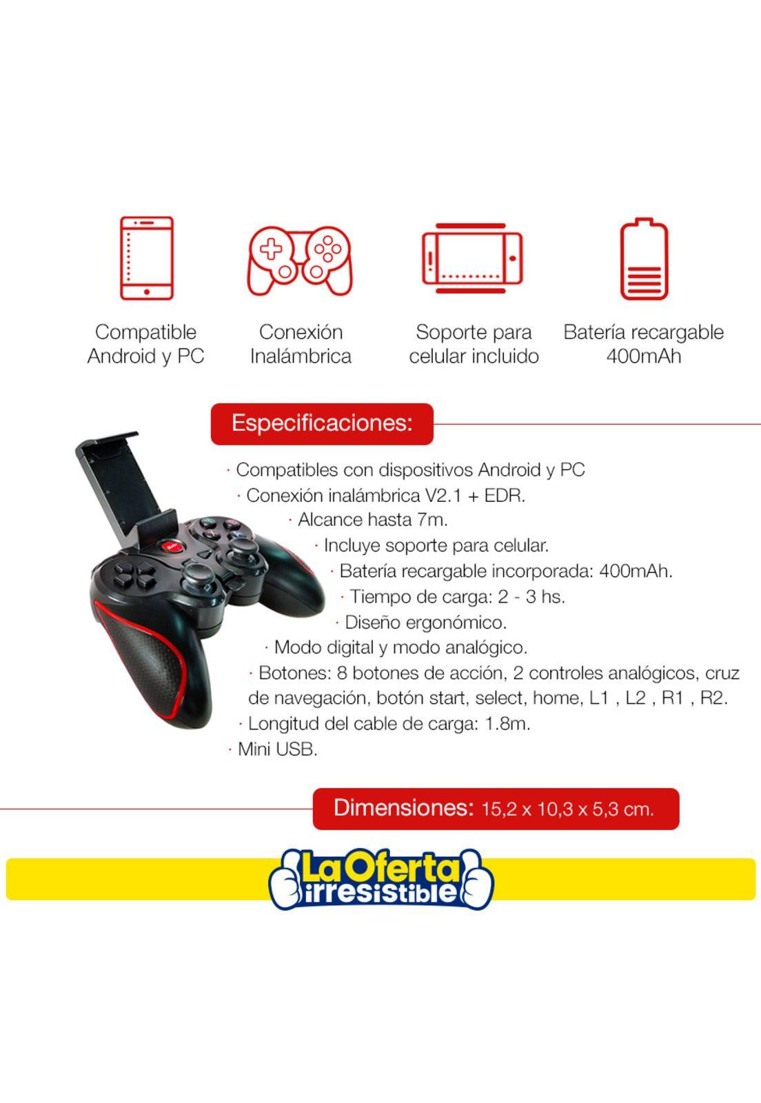 Joystick Gamer Inalambrico Para Celular Kolke-2