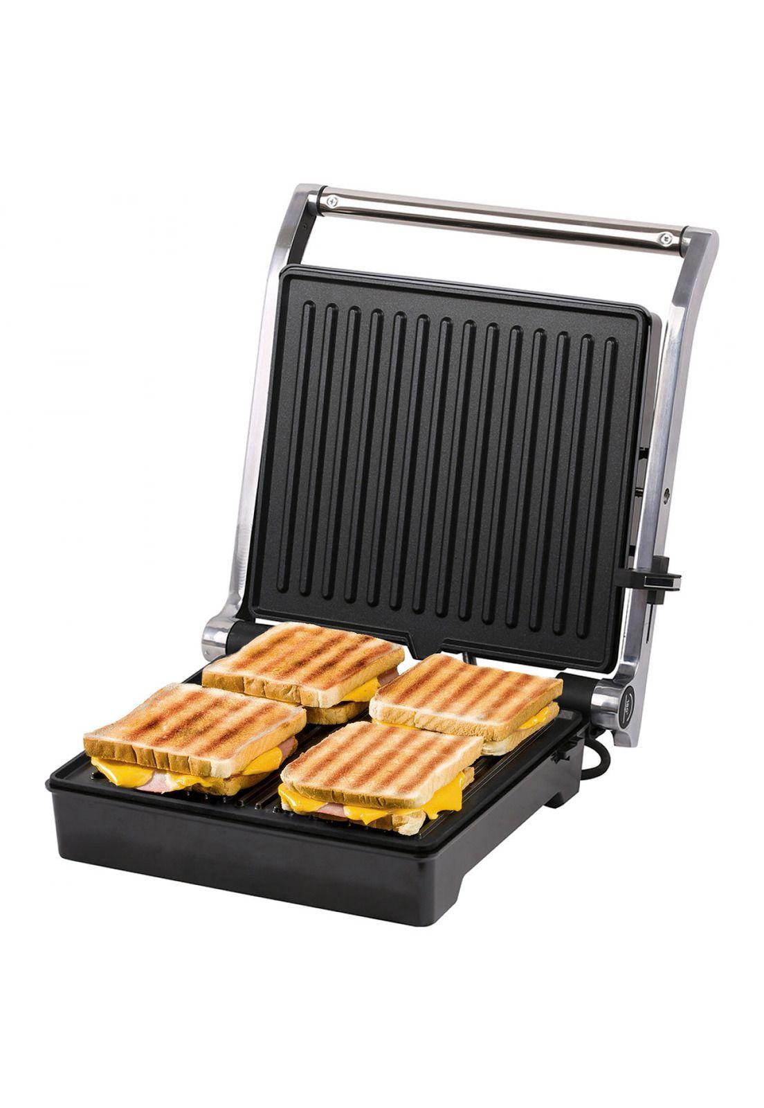 Sandwichera Eléctrica Grill Nappo Tostadora XL 4 Panes 2000w-0