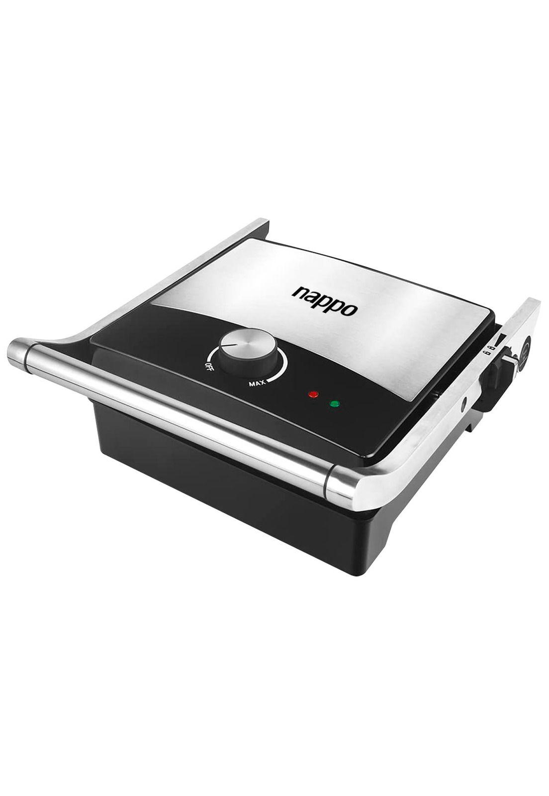 Sandwichera Eléctrica Grill Nappo Tostadora XL 4 Panes 2000w-1