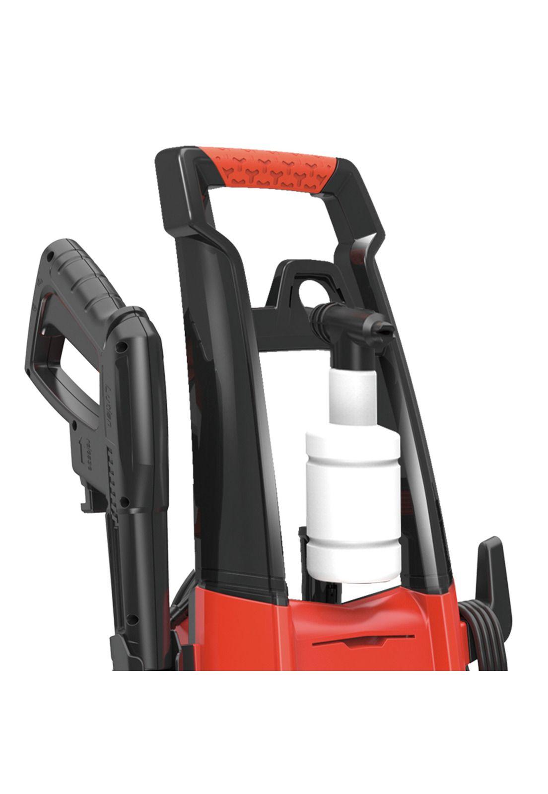 Hidrolavadora NAPPO 1800W Jabonera 5mts Manguera-4