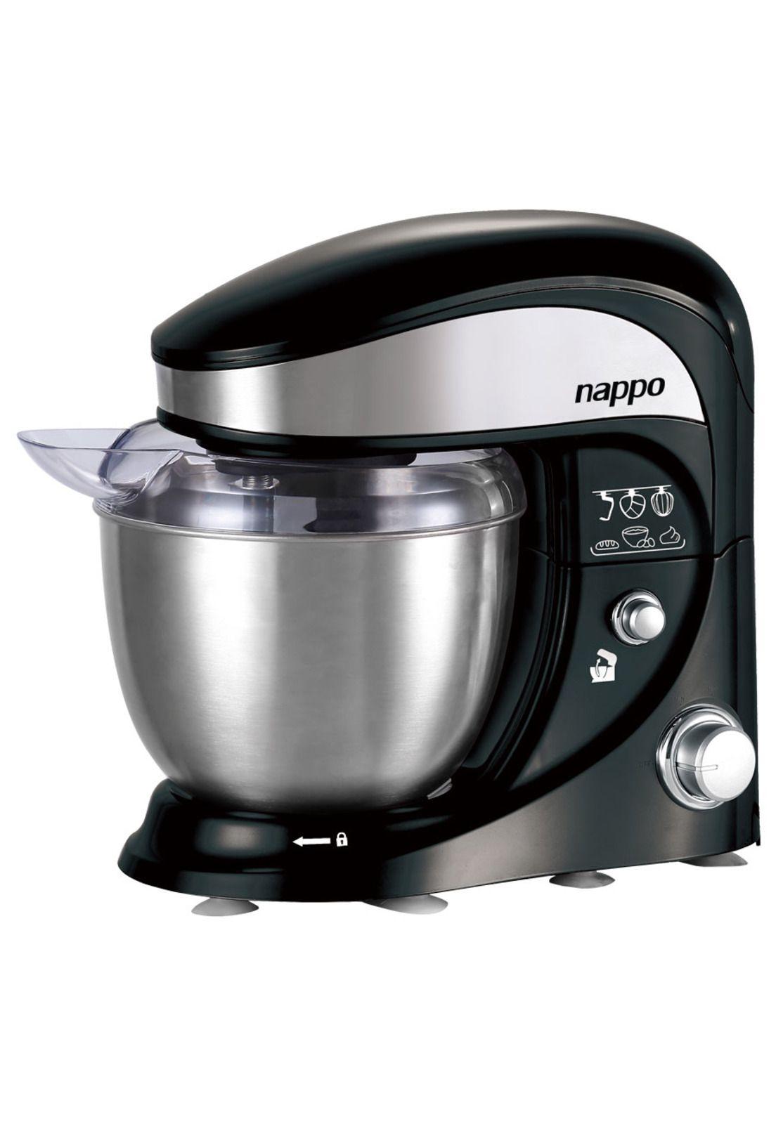Batidora Planetaria Nappo 500W Con Bowl De Acero 4L-0
