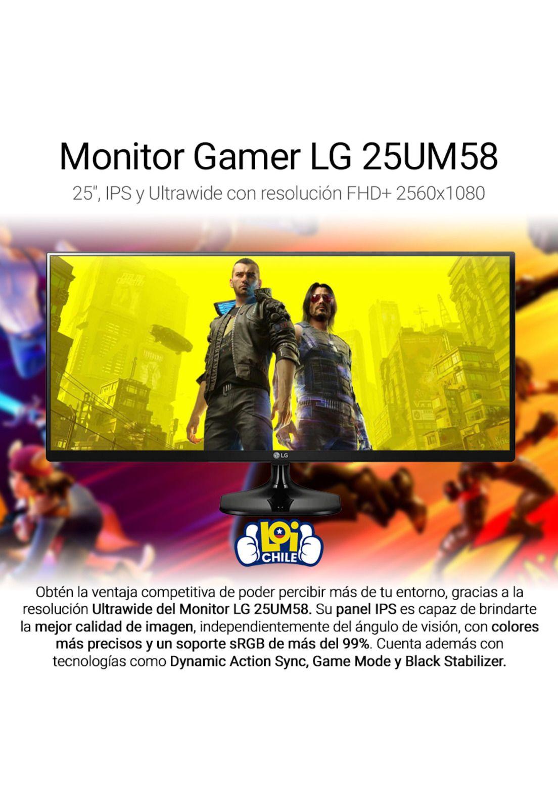 Monitor Gamer Ultrawide LG 25' FHD-1