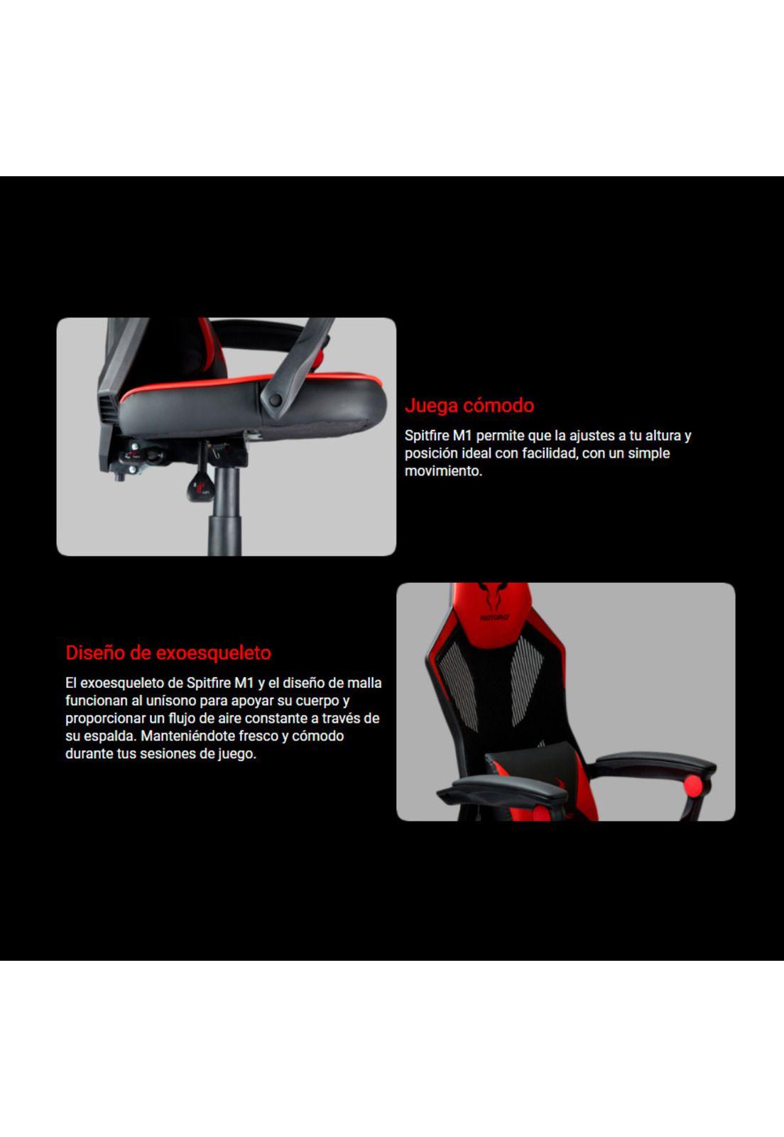Silla Gamer Riotoro Spitfire M1-3