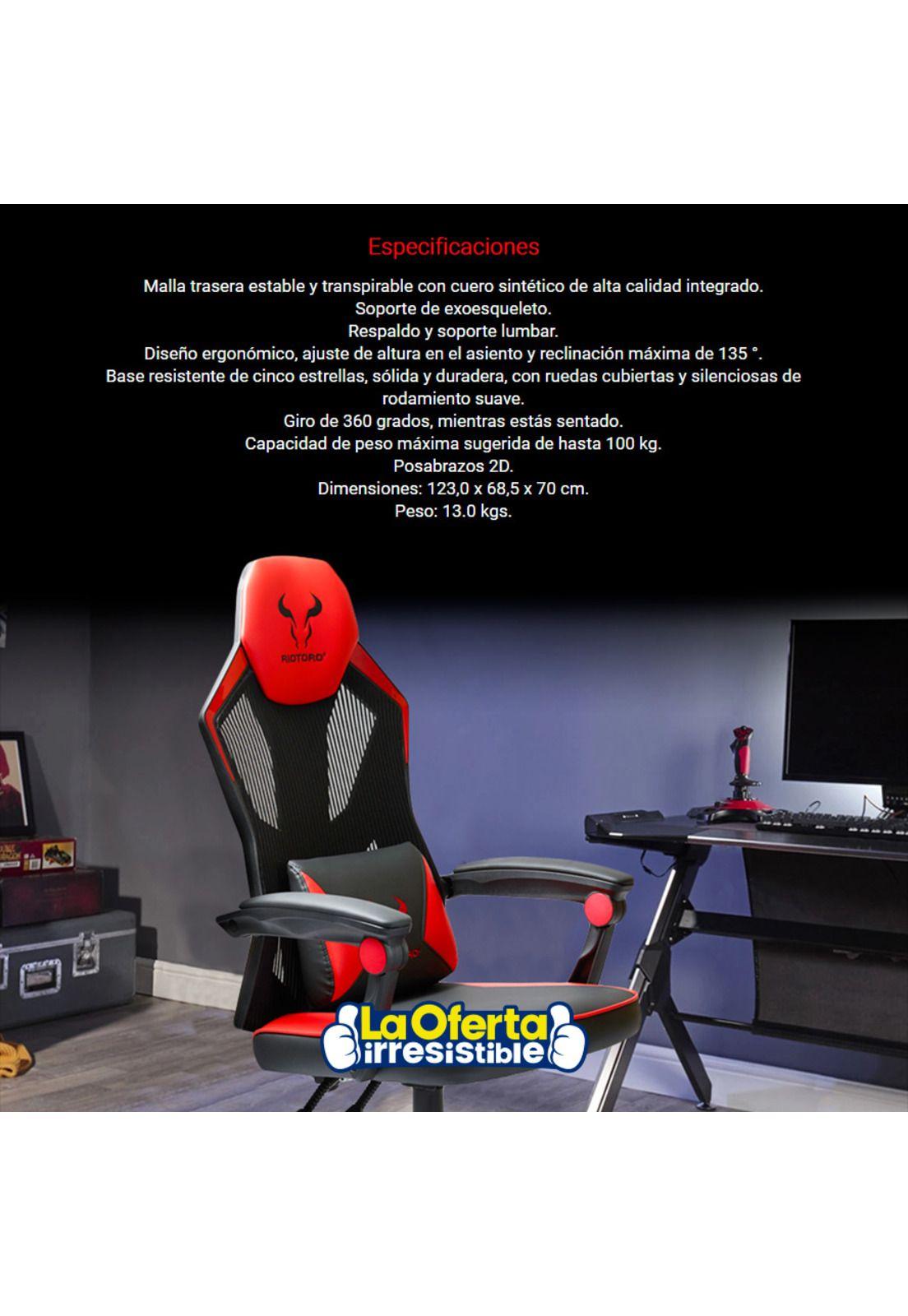 Silla Gamer Riotoro Spitfire M1-4