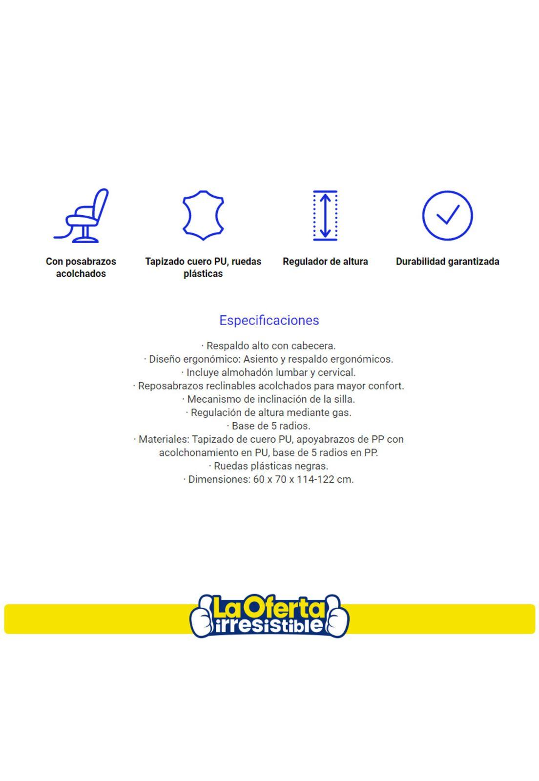 Silla Gamer Empoli RGC030-2