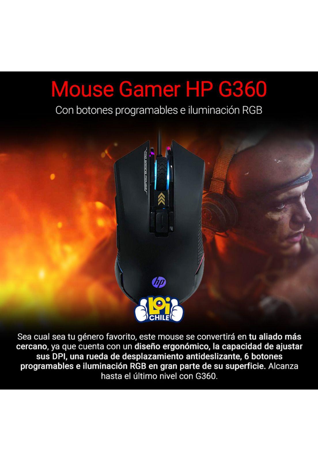 Mouse Gamer HP G360-1